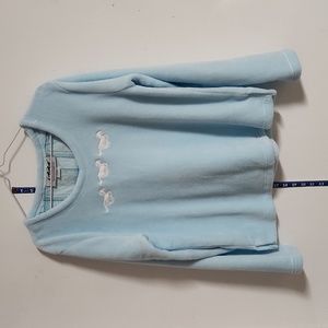 Snuggly soft pullover running horses L